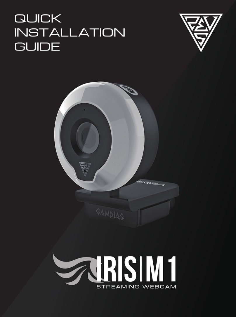GAMDIAS IRIS M1 Quick installation guide
