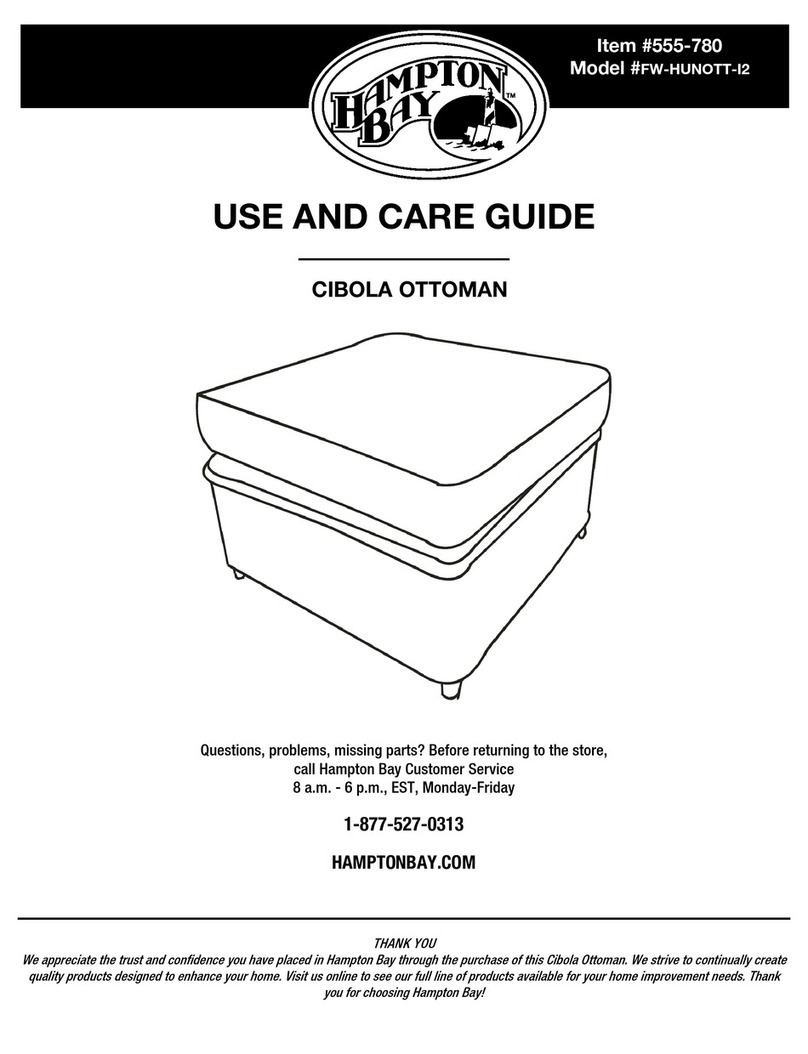HAMPTON BAY CIBOLA FW-HUNOTT-I2 Use and care guide HAMPTON BAY CIBOLA FW-HUNOTT-I2 Use and care guide