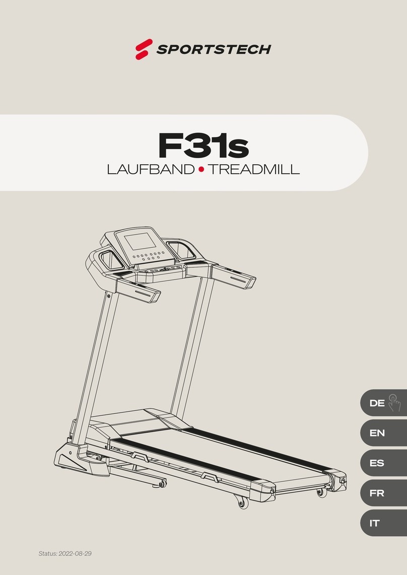 SPORTSTECH F31s user manual