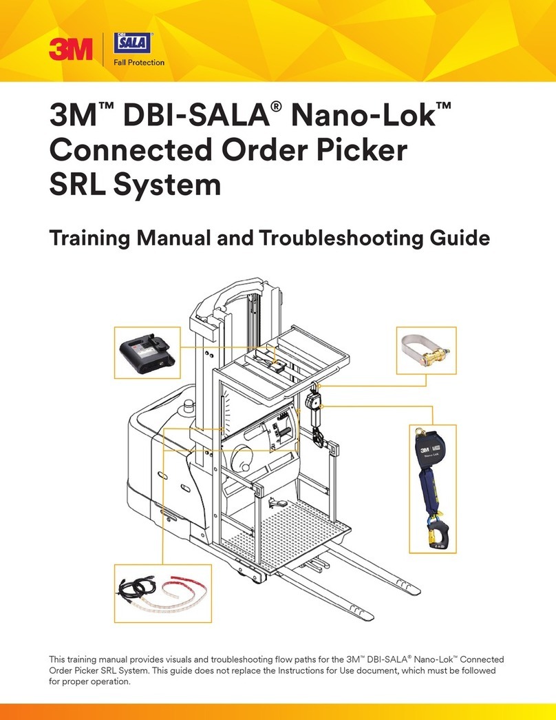 3M DBI-SALA Nano-Lok Connected Order Picker SRL... troubleshooting guide