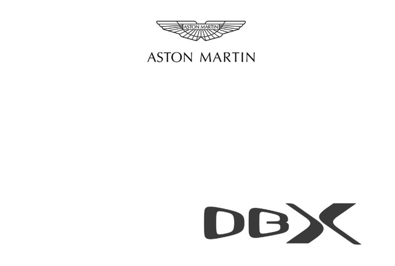 Aston Martin DBX Owner's handbook Aston Martin DBX Owner's handbook