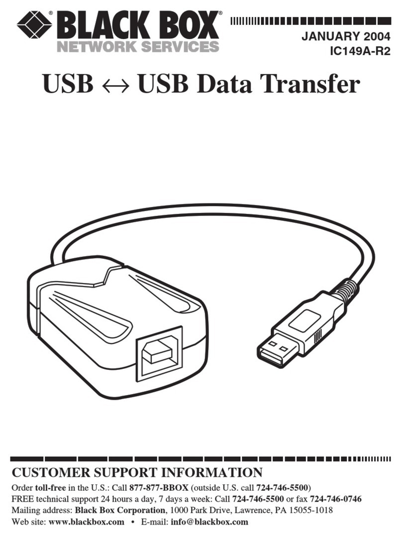 Black Box IC149A-R2 User manual