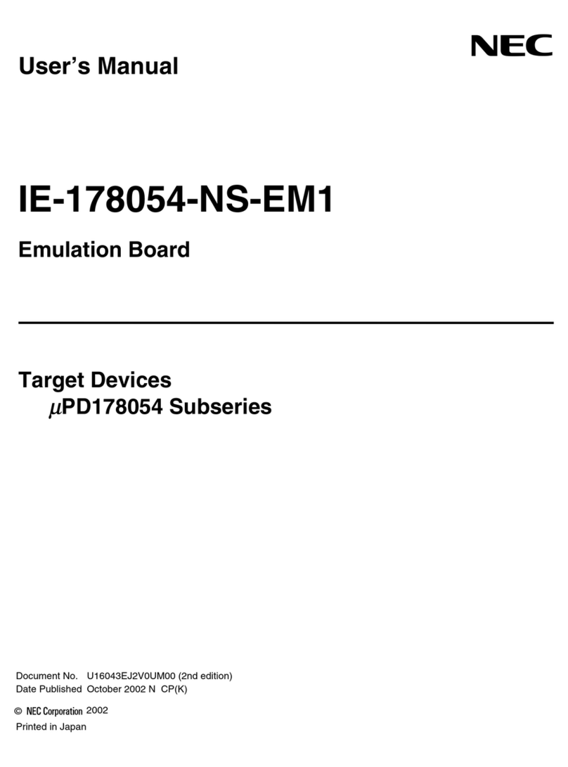 NEC IE-178054-NS-EM1 User manual