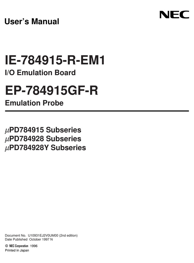 NEC IE-784915-R-EM1 User manual