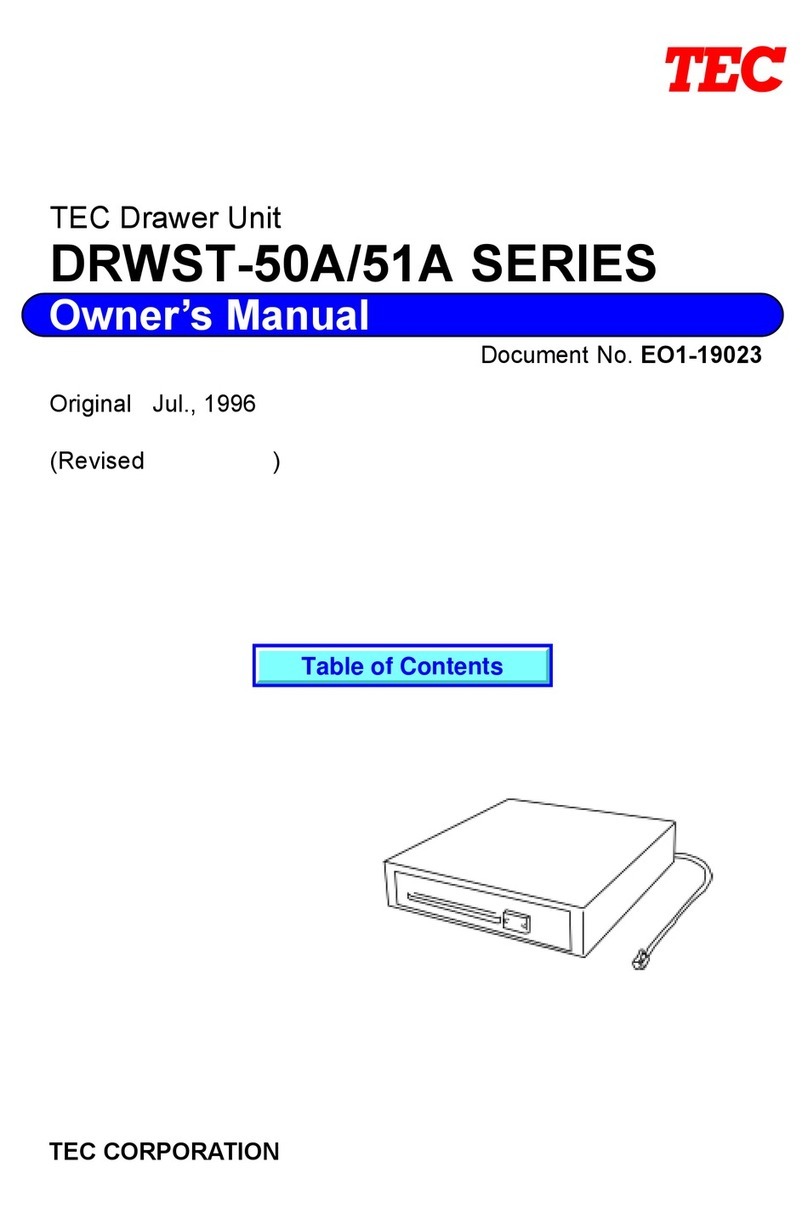 TEC DRWST-50A Series User manual