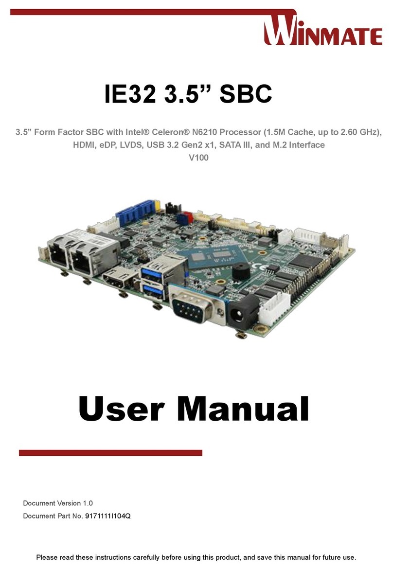 Winmate IE32 3.5 SBC user manual