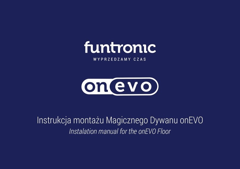 funtronic OnEvo Floor installation manual
