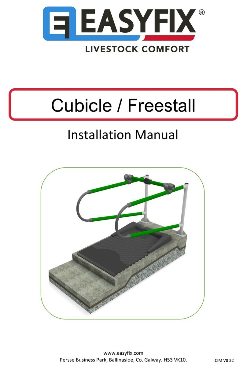 EASYFIX Cubicle installation manual