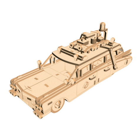 IncrediBuilds GHOSTBUSTERS ECTOMOBILE Building instructions