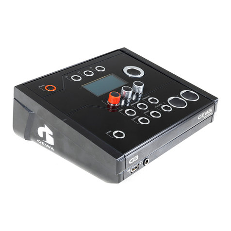 Gewa G3 User manual