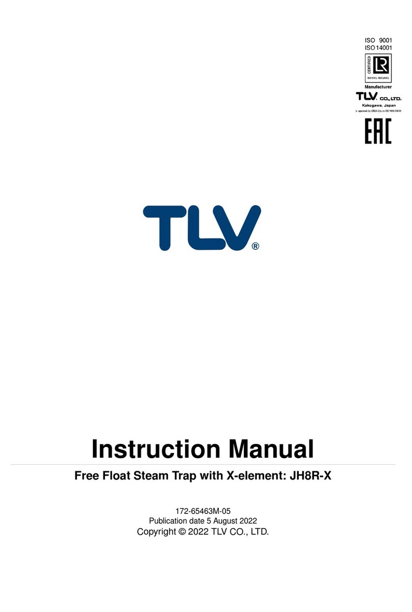 TLV JH8R-X instruction manual