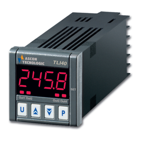 Ascon tecnologic TLI40 User manual