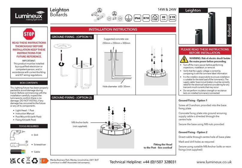 Lumineux Leighton 14W User manual