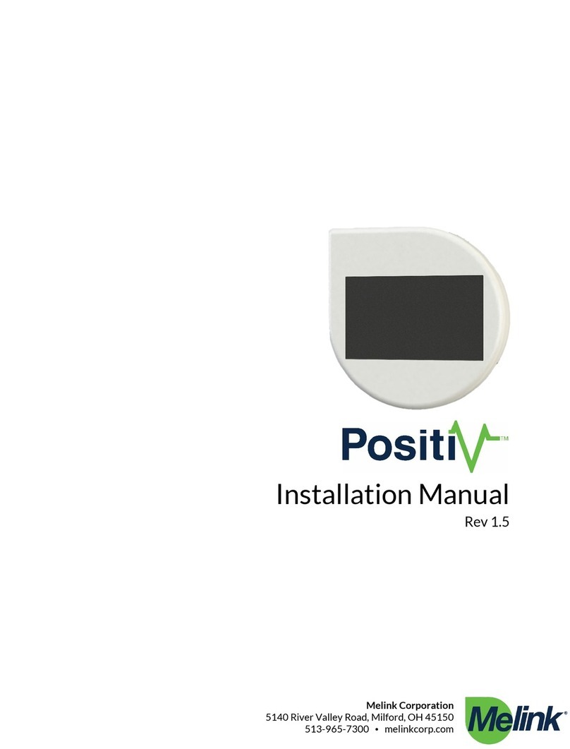 Melink Positiv installation manual