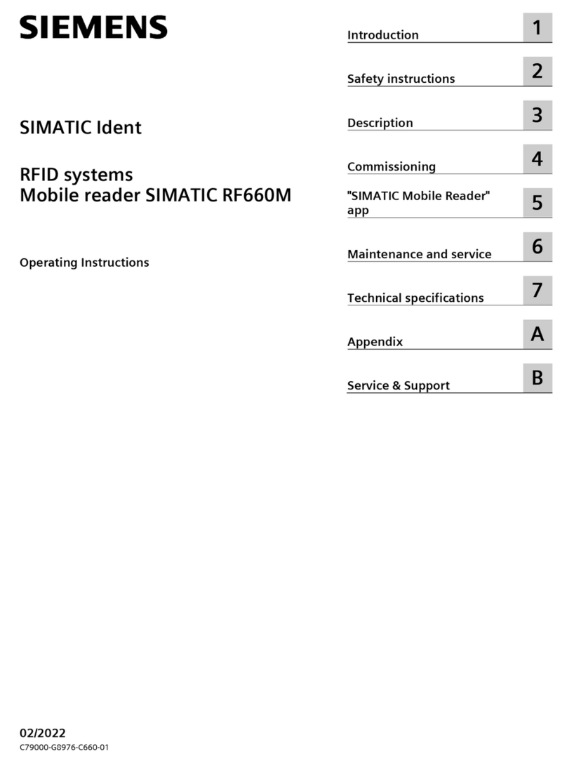 Siemens SIMATIC Ident RF660M User manual