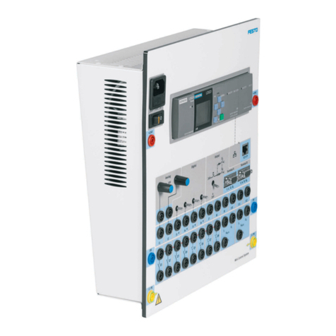 Festo EduTrainer 8071407 User manual Festo EduTrainer 8071407 User manual