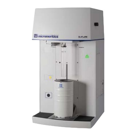 Micromeritics 3Flex User manual Micromeritics 3Flex User manual