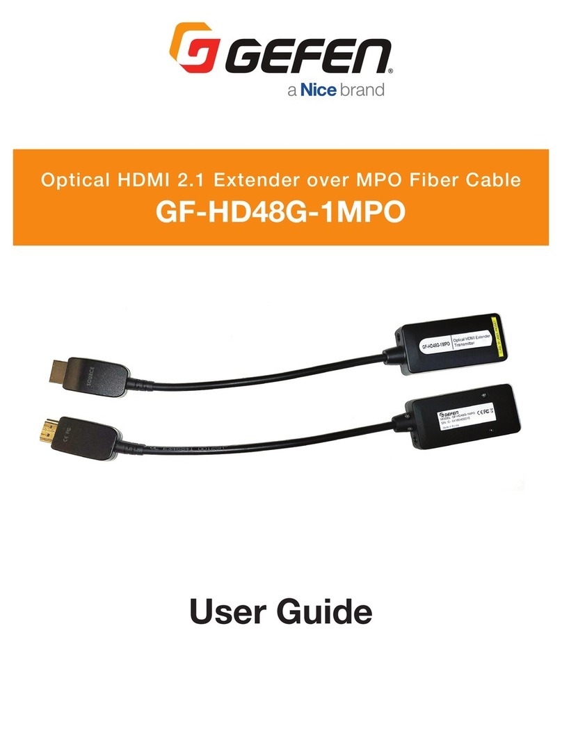 Nice GEFEN GF-HD48G-1MPO user guide Nice GEFEN GF-HD48G-1MPO user guide