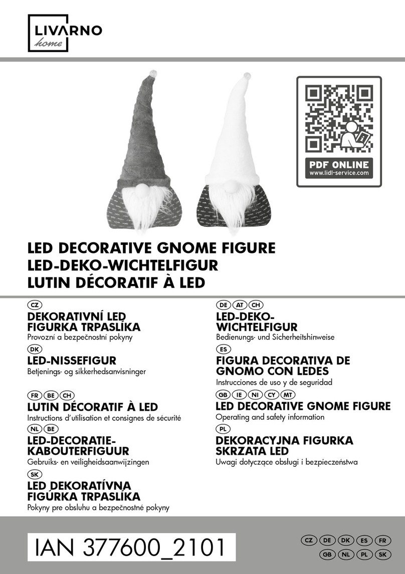 LIVARNO home 1029-RG Operating and safety manual