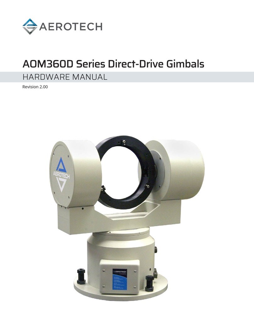 Aerotech AOM360D Series Hardware manual