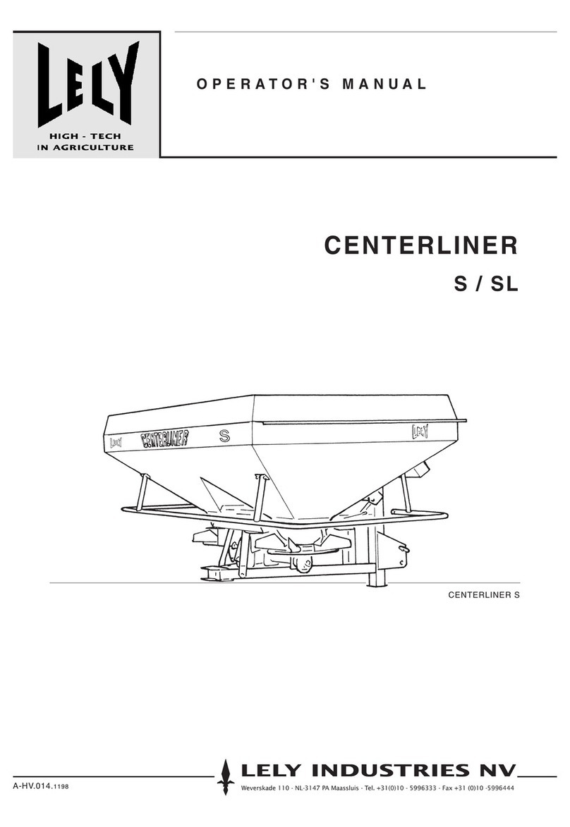 LELY CENTERLINER S User manual