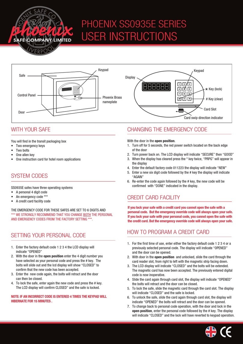 Phoenix SS0935E Series User manual