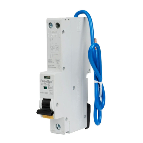 FuseBox AFDD060630B Instruction manual