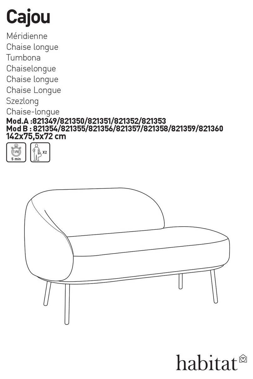 Habitat Cajou 821349 User manual