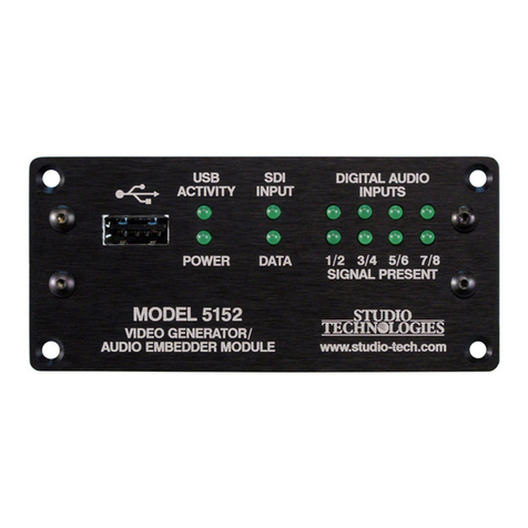 Studio Technologies 5152 user guide