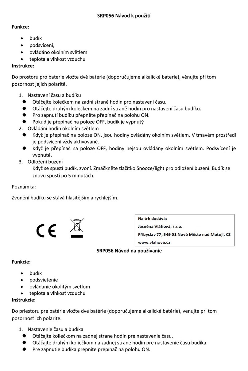 JVD SRP056 instruction manual