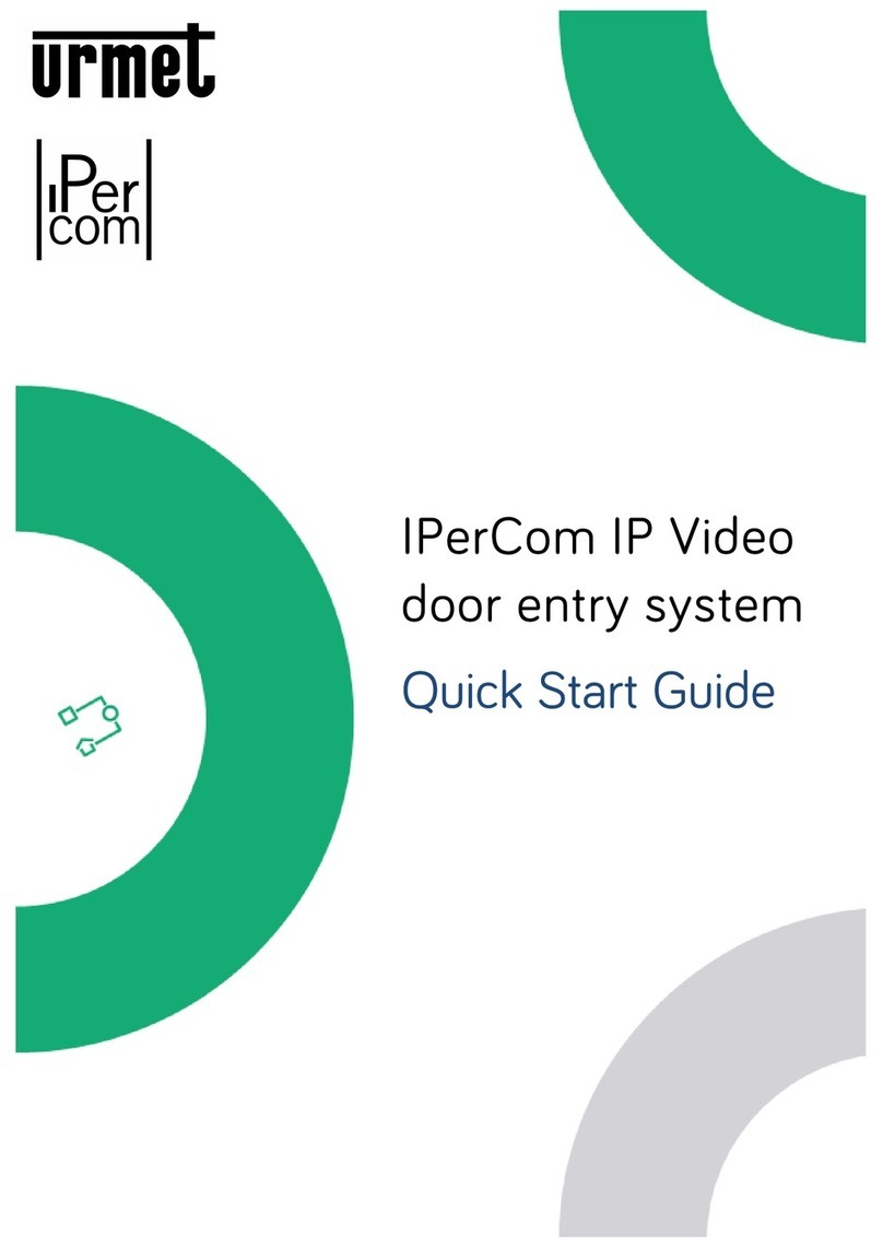 urmet domus IPerCom quick start guide