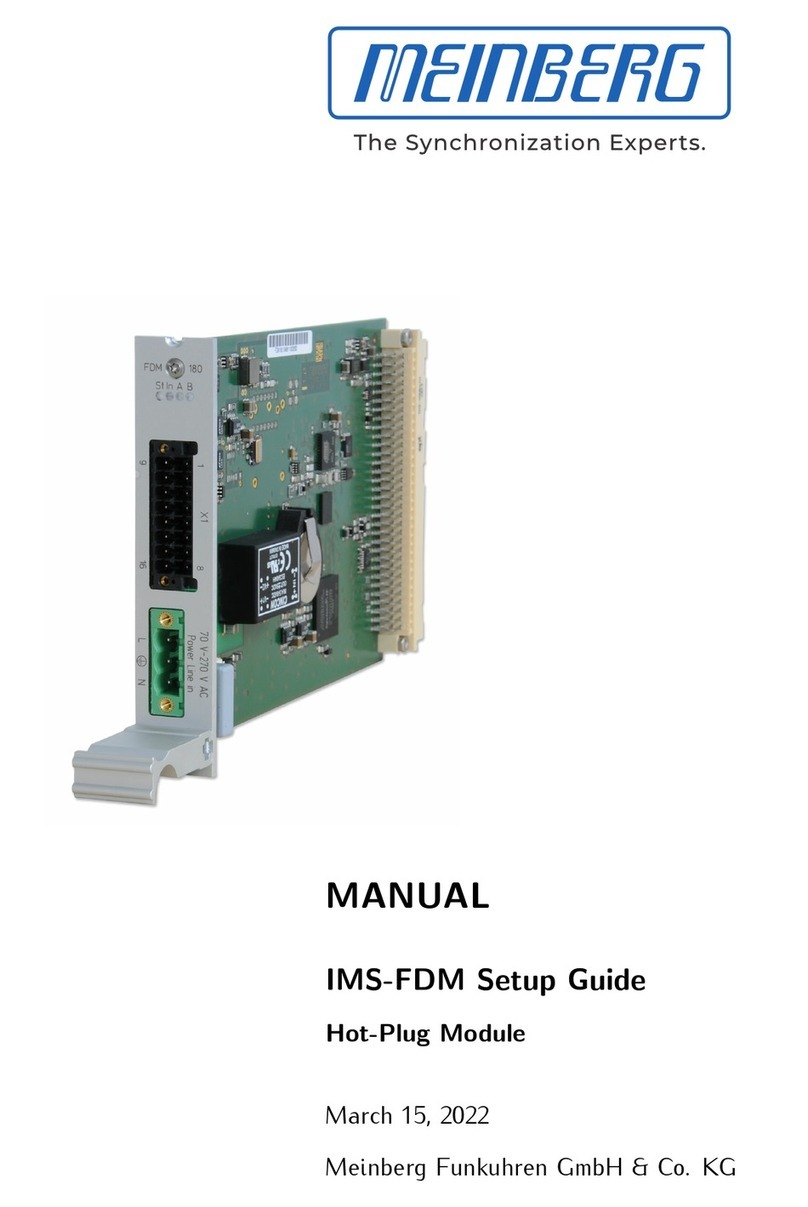 Meinberg IMS-FDM Setup guide