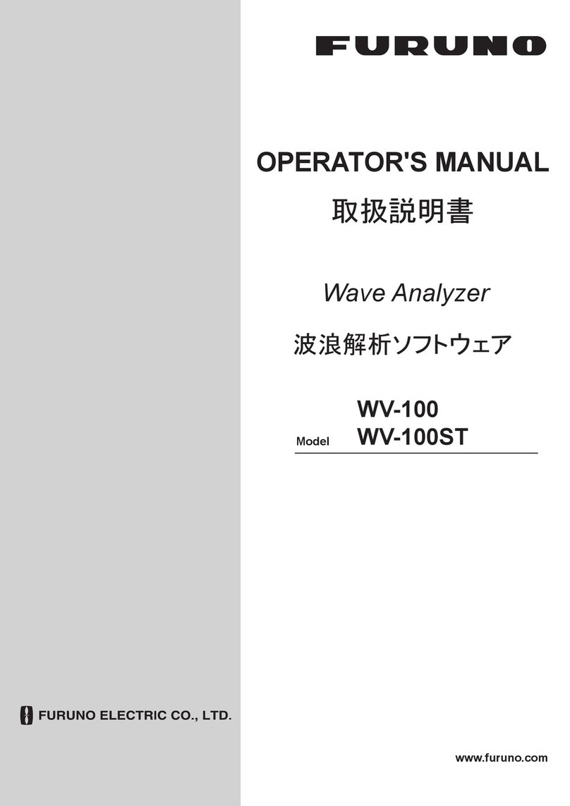 Furuno WV-100 Operator's manual