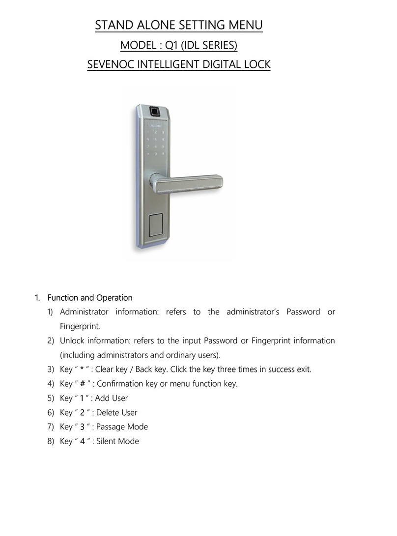 SEVENOC IDL Q1 User instructions