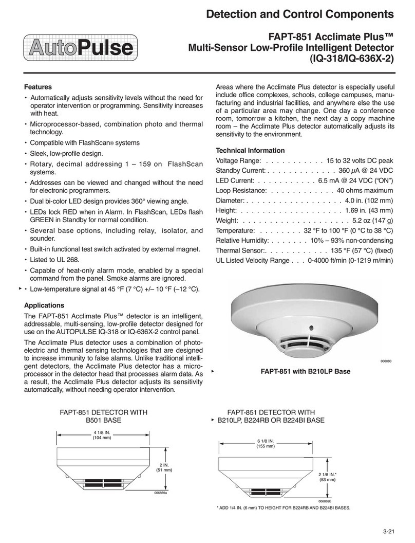 Ansul AutoPulse Acclimate Plus FAPT-851 instructions