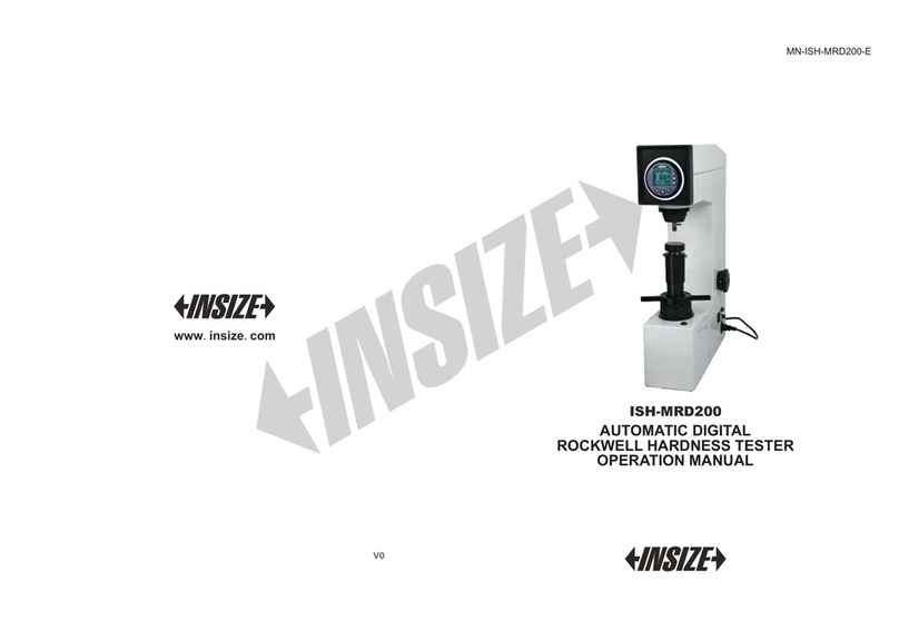 insize ISH-MRD200 User manual