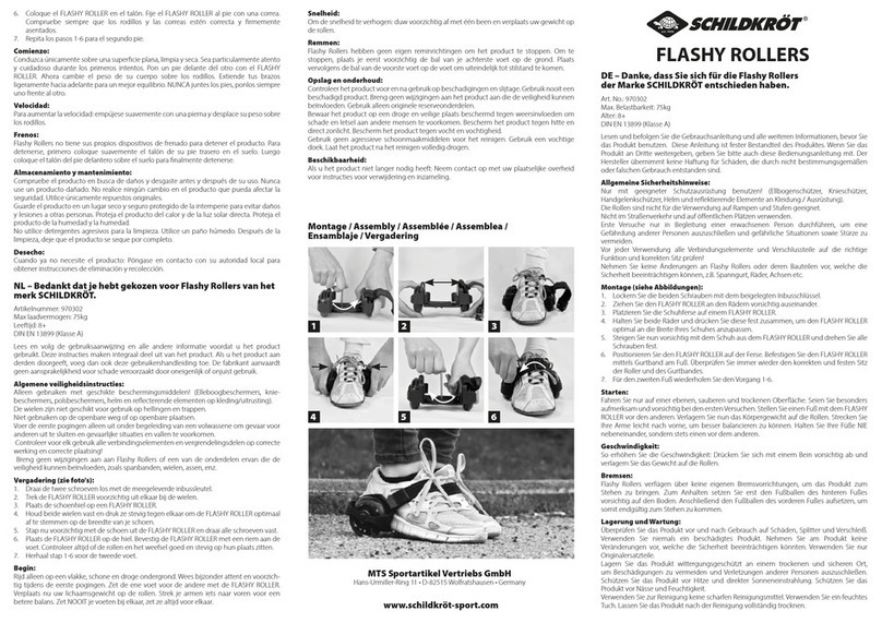 Schildkröt FLASHY ROLLERS Manual