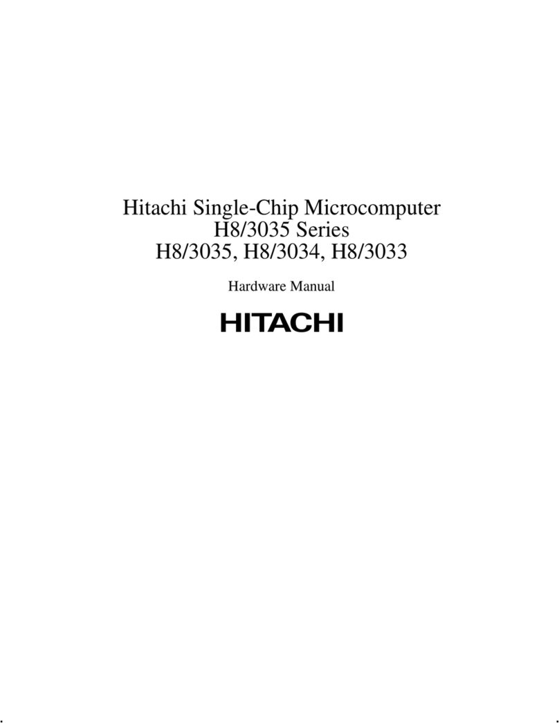 Hitachi H8/3035 Series User manual
