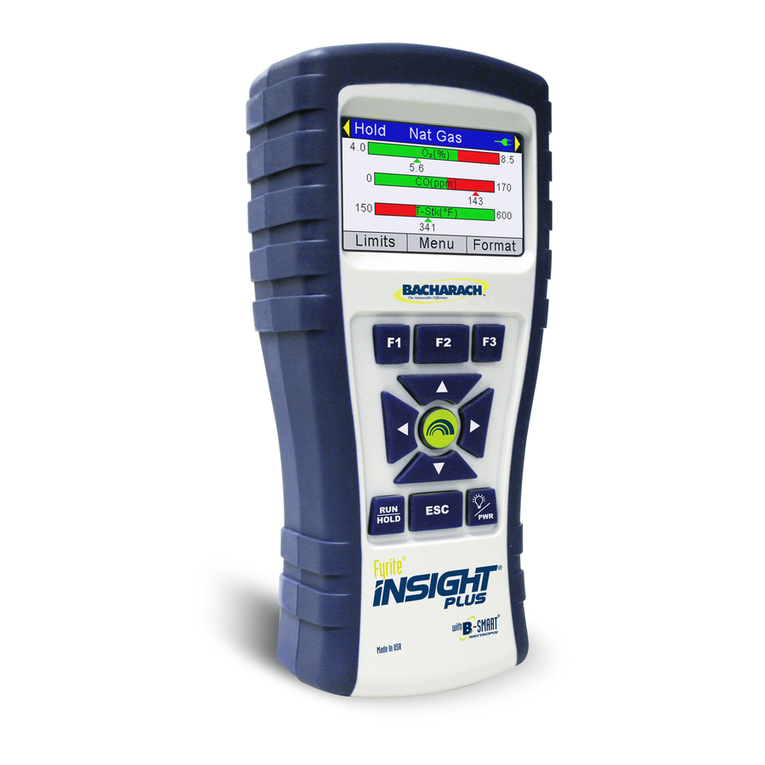 Bacharach Fyrite INSIGHT User manual