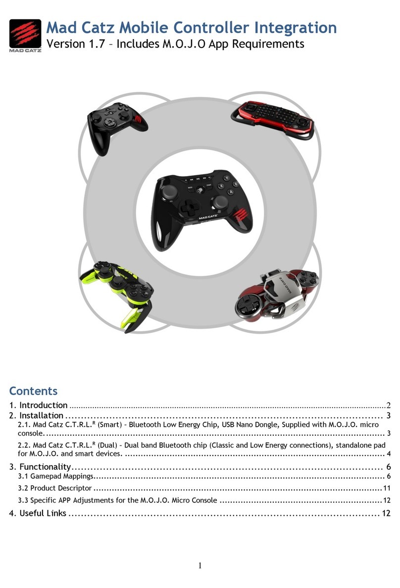 Mad Catz C.T.R.L. Smart Integration manual