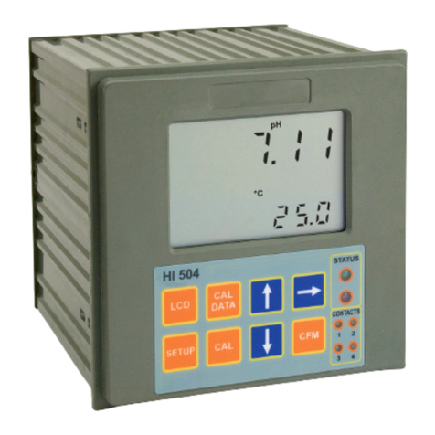 Hanna Instruments HI 504 User manual