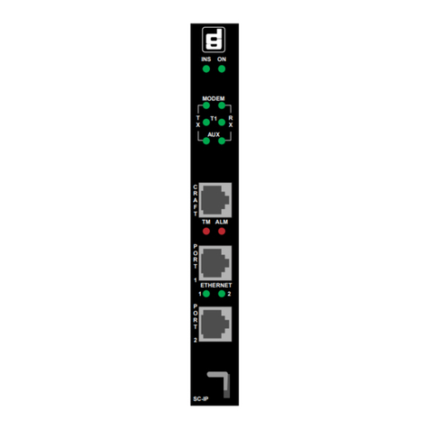 General DataComm SpectraComm IP T1 Installation & operation manual