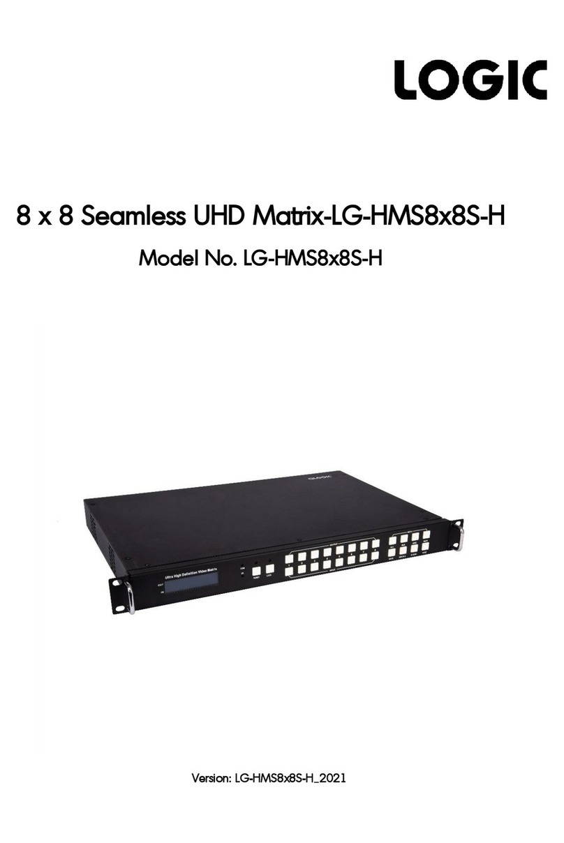 Logic LG-HMS8x8S-H User manual
