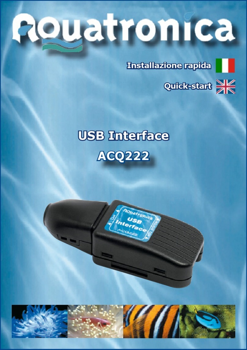 Aquatronica ACQ222 quick start