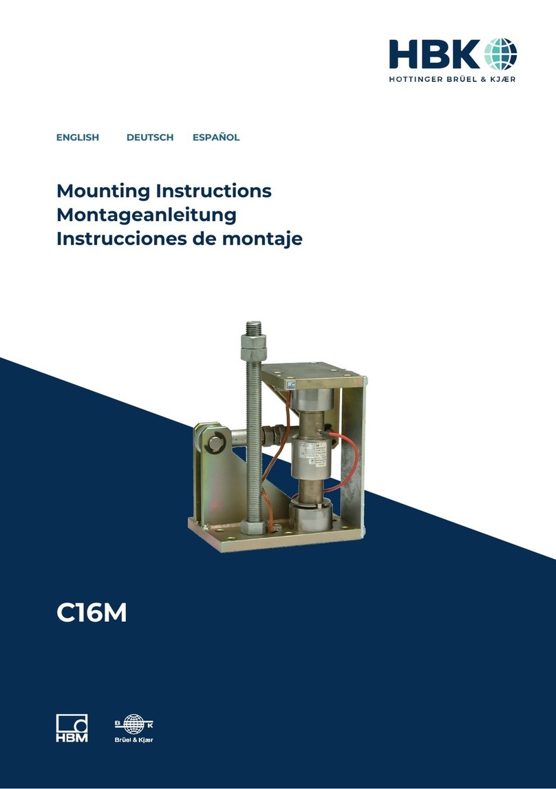 HBK C16M User manual