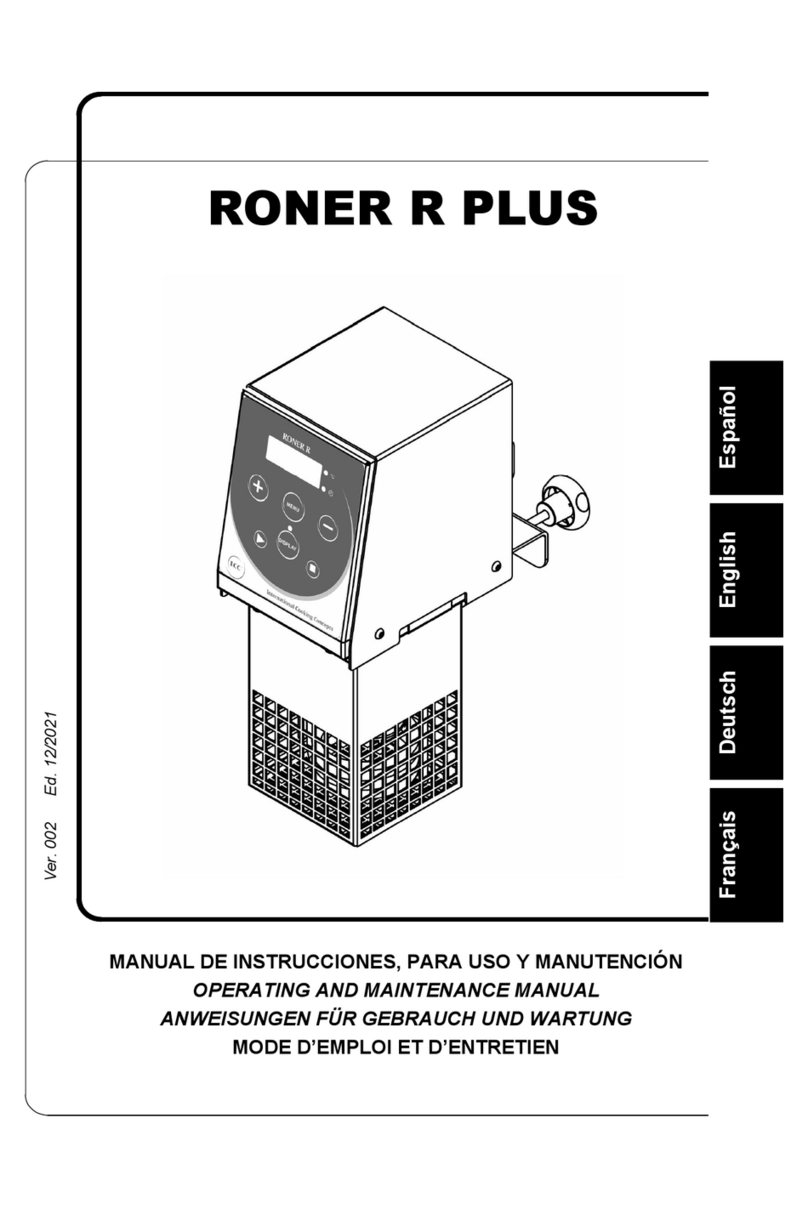ICC RONER R PLUS Operating and maintenance manual