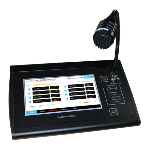 Baldwin Boxall BVRDTSM Basic user's guide