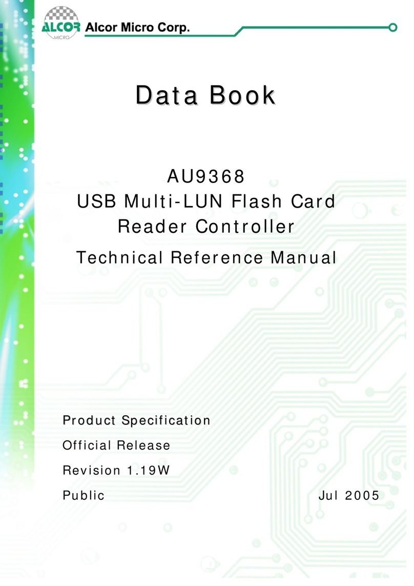 Alcor Micro AU9368 Product manual