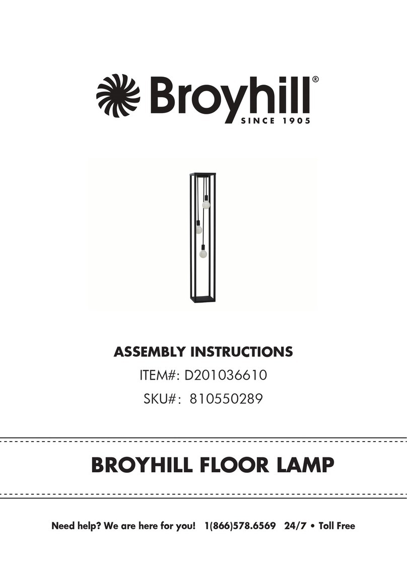 Broyhill D201036610 Assembly instructions