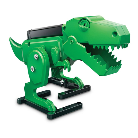 4M Tyrannosaurus Rex Robot User manual